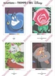 Розмальовка Disney Hachette за номерами Coloriages mysteres Trompe l'oeil Tome 3 - зображення 2