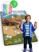 Mata piankowa do kolorowania Ricokids zwijana 120 x 92 x 0.3 cm RK-344 734402 Dinozaury (5903890616014) - obraz 9