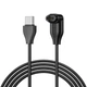 Кабель Type-C Elbow 90° SK для Garmin (Quatix 8) (Venu X1/3/3S) (Vívoactive 6) Black (1005008835909099Q) - зображення 1