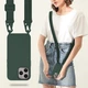Чехол с ремешком Wave Strap Silicone Case для Apple iPhone 13 Pro Max Green - изображение 5