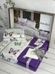 Постельное белье Romeo home Poplin Butterfly 2 поплин евро размер бабочки на белом - изображение 2