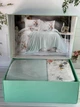 Літній набір з пледом Romeo home Mint м'ятний з білим - зображення 1
