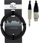 Мікрофонний кабель GEWA Peak Line XLR(f)/Mono Jack 6.3 мм 6 м (G-190885) - зображення 2