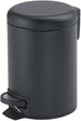 Kosz na śmieci do łazienki Gedy Potty 3 l Matt Black (8003341112274) - obraz 1