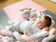 Захисний бортик для дитячого ліжечка Ricokids 2 м М'ятно-сірий (5908220476450) - зображення 6