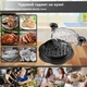 Ручная мясорубка / Измельчитель мяса: куриного, свинины, говядины для приготовления салатов, запеканок, бургеров (011t) - зображення 6