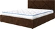 Кровать Matro (Sofyno) Soho 160х200 см Остин 19 без п/м Шоколадная (23787735-927) - изображение 2
