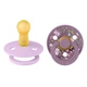 Пустушка BIBS розмір 2 (6-18 міс) x Liberty Colour Latex Round (кругла) – Chamomile Lawn Violet Sky / Mauve Mix (2 в упаковці) - зображення 3