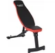 Регулируемая складная скамья для тренировок Funfit 3866 до 110 кг Черная с красным - изображение 4