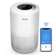 Очиститель воздуха Smart Levoit Core 200S Plus Filter White Wi-Fi, дополнительный фильтр 3 в 1 True HEPA, 35 м², 170 м³/ч, настоящий HEPA-фильтр 3 в 1, активированный уголь, сенсорный экран панели управления - изображение 3