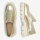 Женские лоферы кожаные Badura GISELLE-24SS202 5905588513957 39 Золотистые (5905588514114) - изображение 5