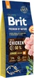 Сухий корм для цуценят та молодих собак середніх порід Brit Premium Junior M зі смаком курки 15 кг (170814/6338) - изображение 1