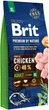 Сухий корм для дорослих собак гігантських порід Brit Premium Dog Adult XL з куркою 15 кг (170833/6529) - зображення 1