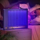 Електрична лампа від комарів Electric Shock, від USB, Фіолетовий / Знищувач комах / Підвісна пастка для мух - зображення 3