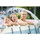 Фонтан для бассейна Intex с LED подсветкой, гидроэлектрический водопад для надувного и каркасного бассейна - зображення 7