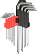 Набір ключів Torx Yato 9 шт T10-T50 (YT-0511) - зображення 2
