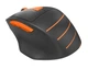 Мышь компьютерная беспроводная A4tech FG30S Black+Orange черная с оранжевым - зображення 3