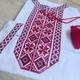 Вишиванка для хлопчика Козачок червона 98 - зображення 3