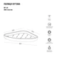 Полка угловая клеящаяся MBM HOME BP-26 WHITE/GRAY пластиковая белая/серая - изображение 15