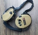 Навушники активні із заднім оголов'ям під шолом Tac-Sky Liberator II Neckband Койот (15207c) - зображення 1