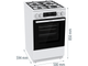 Кухонна плита Gorenje - GK 5C43 WF - зображення 2