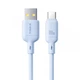 Кабель Baseus Silky Series Cable USB to Type-C 100W 1m P10377703313-00 Blue - зображення 1