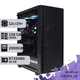Робоча станція PowerUp Desktop #574 Ryzen 9 7900x / 128 GB / SSD 2TB / GeForce RTX 5080 16GB спеціалізована обчислювальна графічна система для архітекторів та інженерів - зображення 1