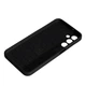 Чохол VVawe Premium TPU Ultimate Experience Silicone Case Carbon для Samsung Galaxy A55 5G black - зображення 3