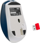 Mysz Defender Dila MM-282 LED Wireless White-Blue (4745090825435) - obraz 6