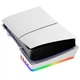 Док-станция iPega PG-P5S021 для PS5 Slim Disc/Digital Белая RGB-подсветка - изображение 3
