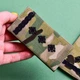 Набір шевронів 2 шт. на липучці погон звання ЗСУ Полковник на мультикамі 5х10 см вишитий патч нашивка шеврон - зображення 2