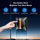 Робот для миття вікон Liectroux YW910, Bluetooth APP, чорний - зображення 6