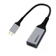Перехідник Cablexpert USB Type-C - HDMI (M/F), 0.15 м, чорний/сріблястий (A-CM-HDMIF4K) - зображення 2