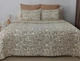 Покрывало ТЕП. Elegant Cotton Beige and White-220х240+50х70 2 шт - изображение 1