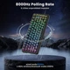 Клавиатура Магнитная ATTACK SHARK X82 PRO HE Black Contour Беспроводная Игровая RGB. 2.4G/Bluetooth/Кабель. Батарея 5000mAh. 8000 Герц/c. Магнитные Свитчи - изображение 6