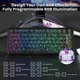 Клавиатура Магнитная ATTACK SHARK X82 PRO HE Black Contour Беспроводная Игровая RGB. 2.4G/Bluetooth/Кабель. Батарея 5000mAh. 8000 Герц/c. Магнитные Свитчи - изображение 7
