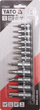 Набір ключів Yato Torx на рейці 12 шт (YT-04331) - зображення 2