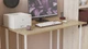Письмовий стіл Ferrum-decor Ханна 75x100x60 білий ДСП Дуб Сонома 16мм (FRD-103991) - зображення 2