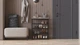 Полиця для взуття Слайм 4 Ferrum-decor 820x630x260 Чорний метал ДСП Біле 16 мм (FRD-105160) - зображення 10