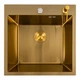 Кухонный комплект: Valeso Handmade 50x50 PVD Gold + Valeso JW449 PVD Gold - изображение 3
