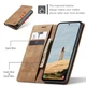Чехол книжка Caseme с магнитом для Samsung Galaxy A36 5g коричневый - изображение 2