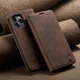 Чохол книжка Caseme з магнітом для iPhone 13 Pro кавовий гаманець - зображення 2