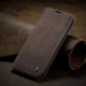 Чохол книжка Caseme з магнітом для iPhone 13 Pro кавовий гаманець - зображення 3