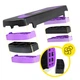 Степ-платформа 3-ступенчатая Cornix 78 х 29 х 10-20 см XR-0183 Black/Purple - изображение 3