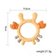 Прорезыватель силиконовый грызунок "Crab Ring" для малышей от 3 месяцев (PC1020) - изображение 3