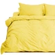 Простынь на резинке MirSon Soft Touch of Satin 002 Sun-colored 100x200 см (2200011276595) - изображение 3
