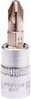 Nasadka YATO z końcówką Pozidriv 1/4" PZ2 37 mm (YT-04418) - obraz 1