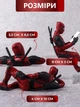 Набор из 3 фигурок для торпеды авто, на стол и монитор Дэдпул Deadpool Marvel Comics - изображение 2