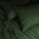 Простынь на резинке MirSon Soft Touch of Satin 009 Forest green 150x190 см (2200011280141) - изображение 5