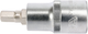 Головка YATO з викрутковою насадкою HEX 1/2" 7 мм 55 мм (YT-04383) - зображення 2